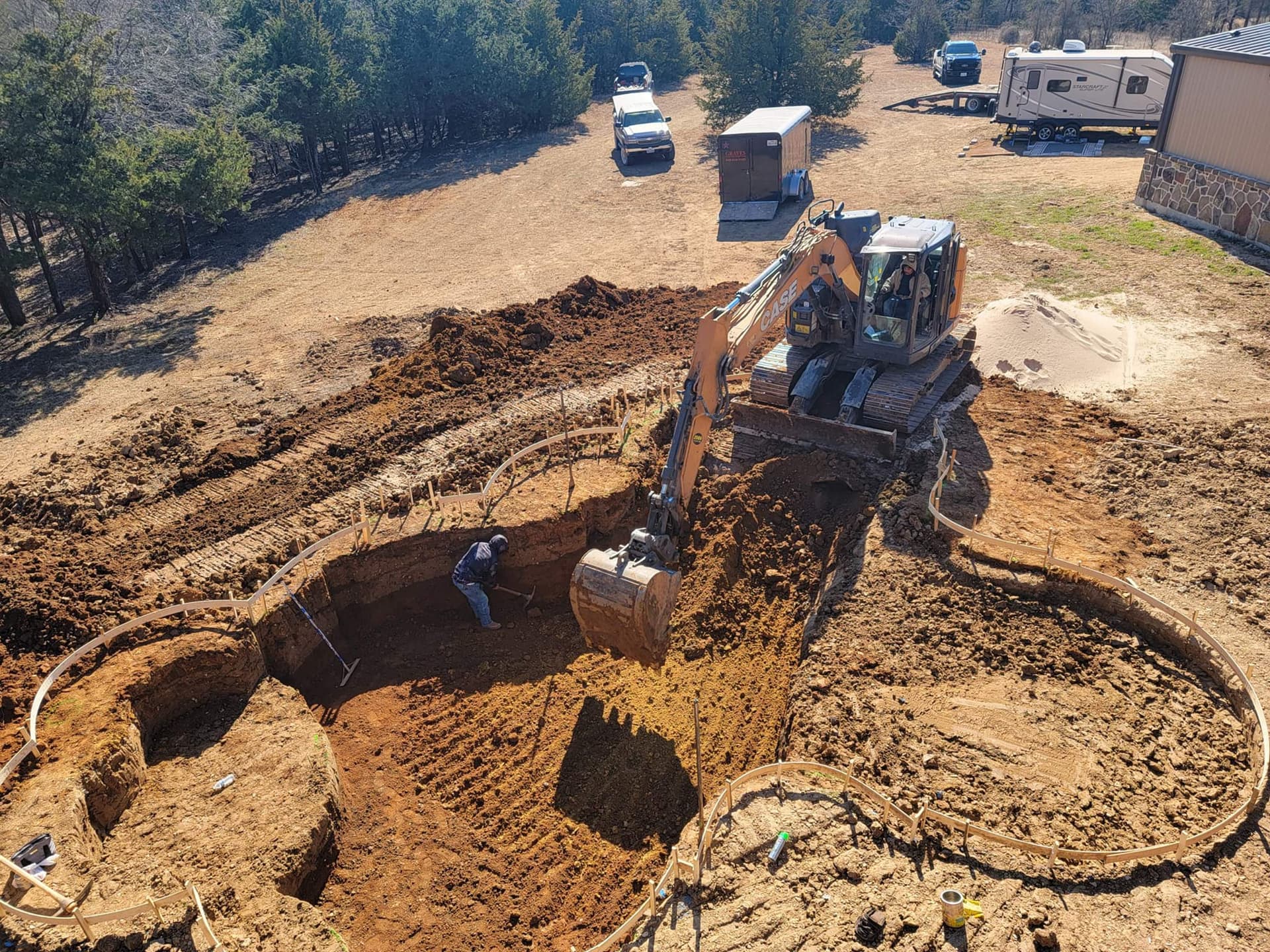 Custom pool construction North Texas — J C Boyd Custom Builders